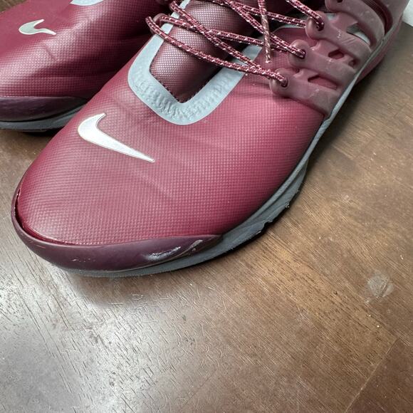 Nike Air Presto Mid‎ Utility Sneakers Burgundy Gray Men’s Size 8.5 main image 6